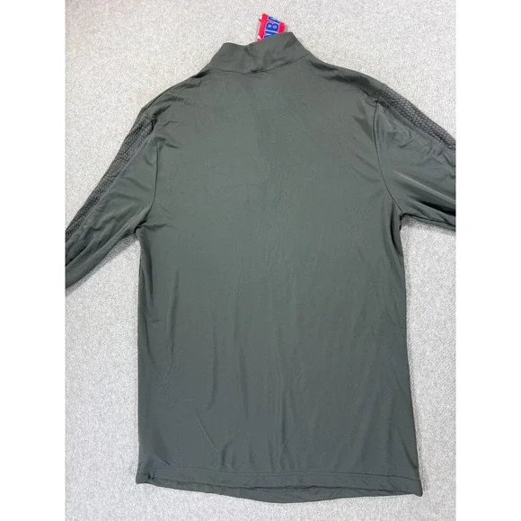 NWT Boston Celtics NBA Screened Logo 1/4 Zip Pullover (Men's‎ Large) Gray - Picture 12 of 12